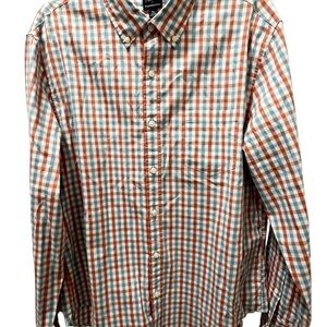 J. Crew Performance Men's Plaid Shirt | Slim Untuck | Size XL | Like New!